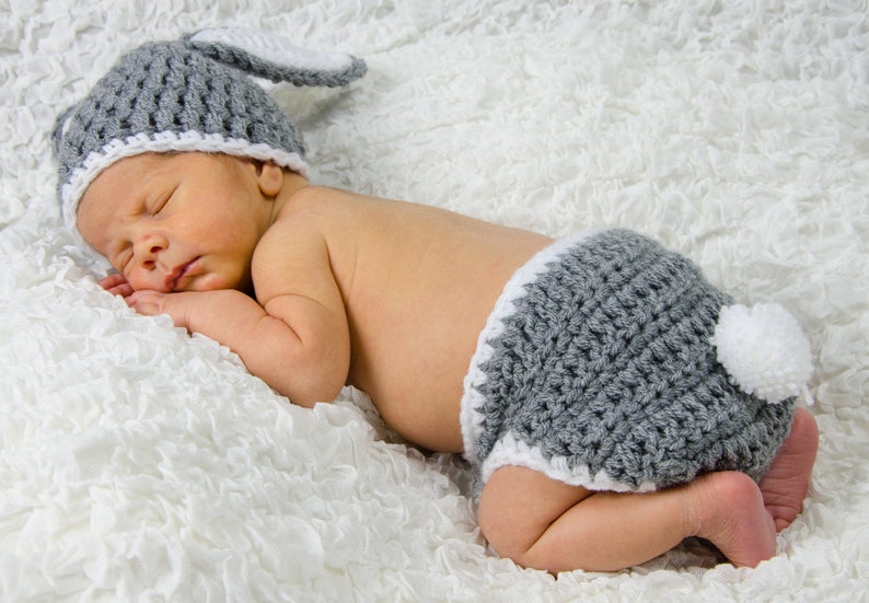 Hasen Set für Baby Fotografie Bild 6