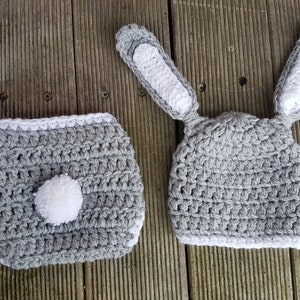 rabbit baby costume image 5