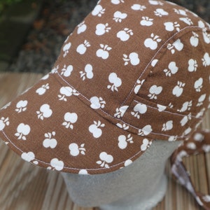 SALE Peaked cap for children Graziela apple orange blue sun protection sun hat