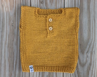 Baby sweater vest