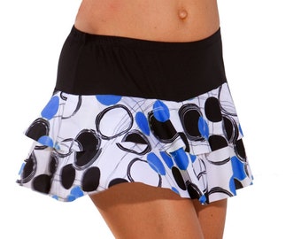 Best Selling Women's tennis or pickleball skirt with attached short underneath