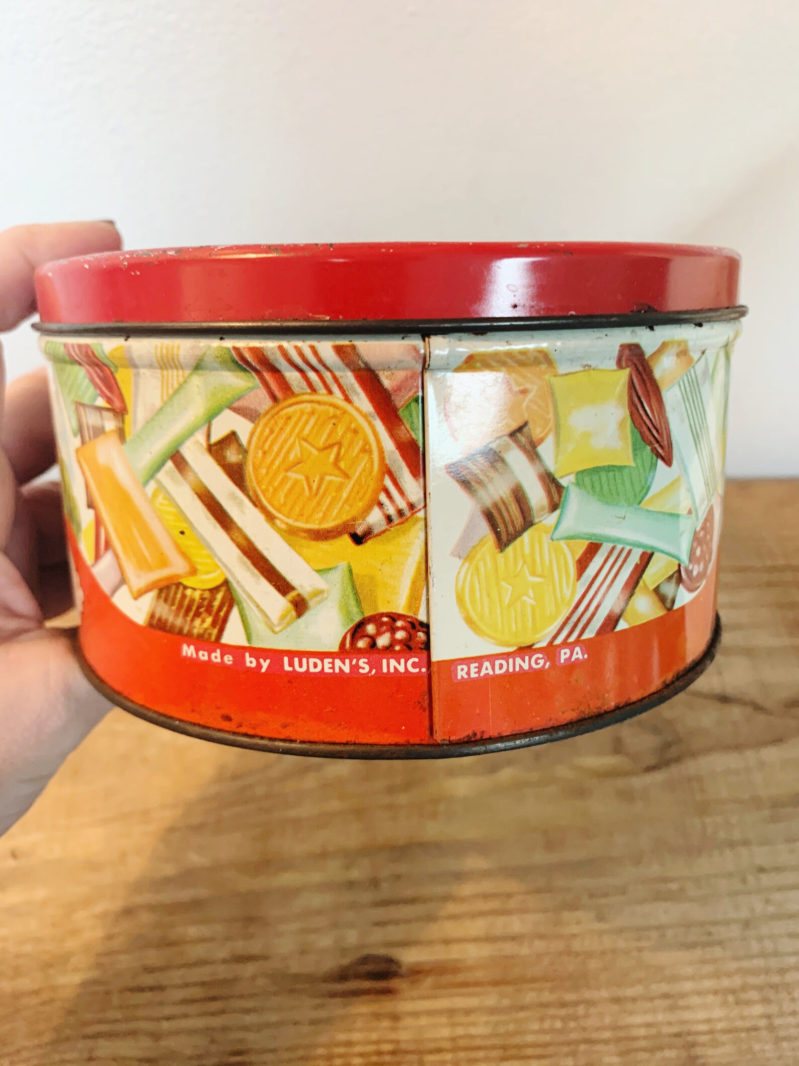 Ole South Hard Candy Tin // Grandma Candy // Vintage Tin Etsy