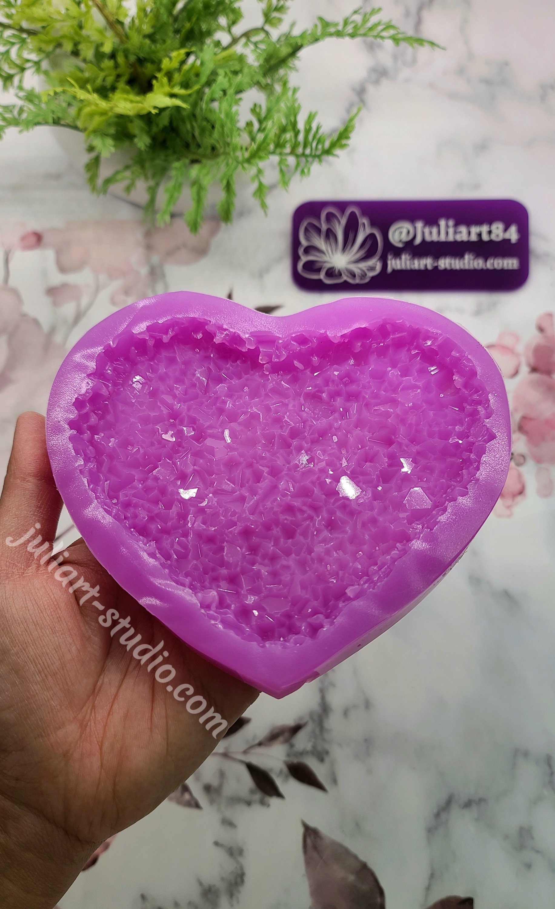 Dockapa Heart Shaped Silicone Baking Mat - Gummies Molds Silicone Mat Mini Hearts Cute Silicone Molds for Candy Baking Mold - 15.5 inch x 11 inch Heart Shaped