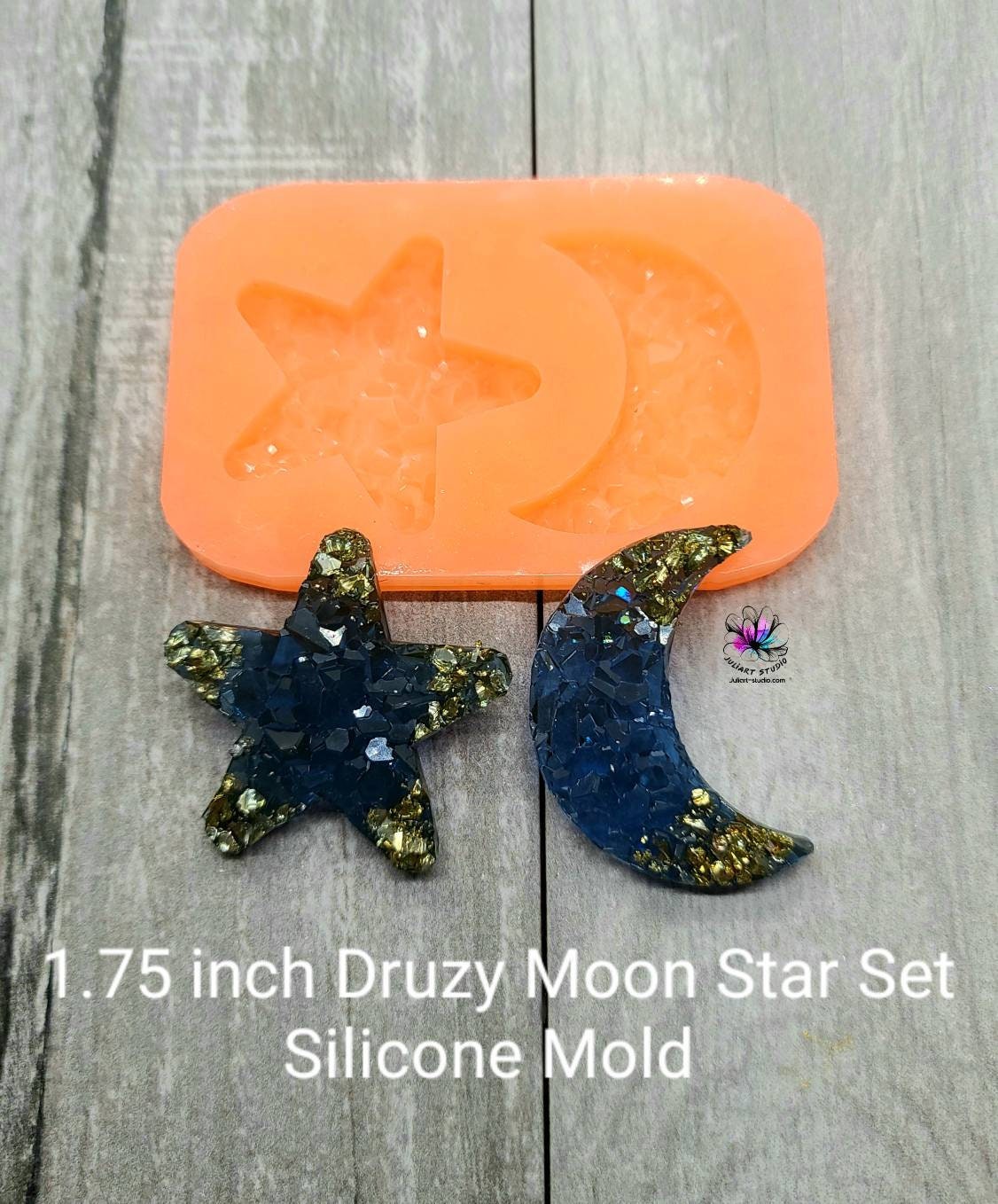 Star Shaker Charm Silicone Mold