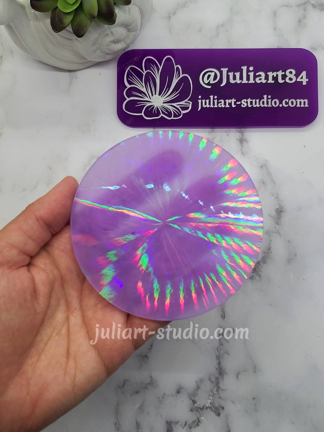 Holographic Resin Tray Molds Silicone Mould, Resin Holographic