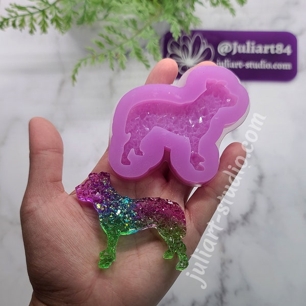 Pitbull Resin Mold Etsy
