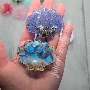 Seashell Set Silicone Mold for Resin casting