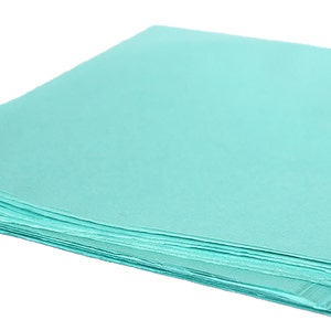 Tissue Paper Cool Blue, 24 Large Folded Sheets, Wrapping Paper, Gift Packaging, Craft Supply, Party Supply, SALE