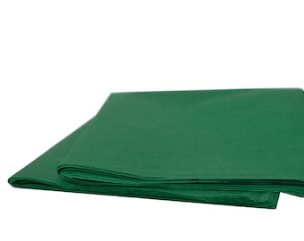 Green Tissue Paper Sheets: Large Folded Gift Wrapping, Craft Supply