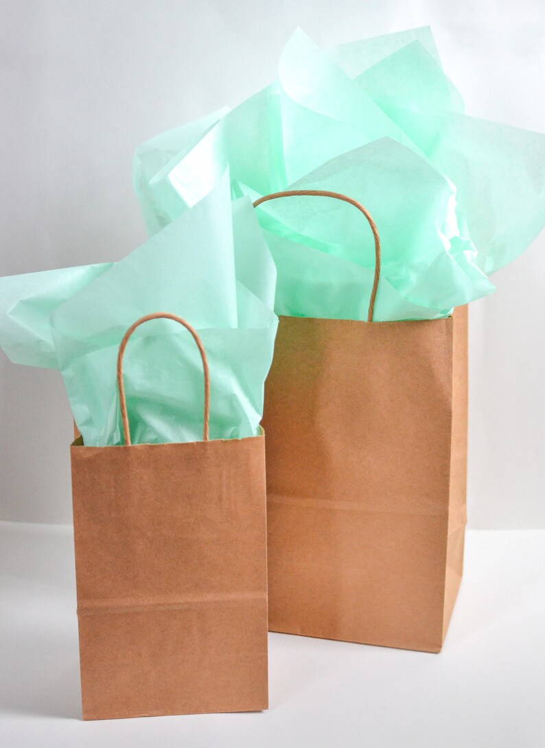 Mint Green Tissue Paper Wrapping Paper Gift Tissue Craft Etsy