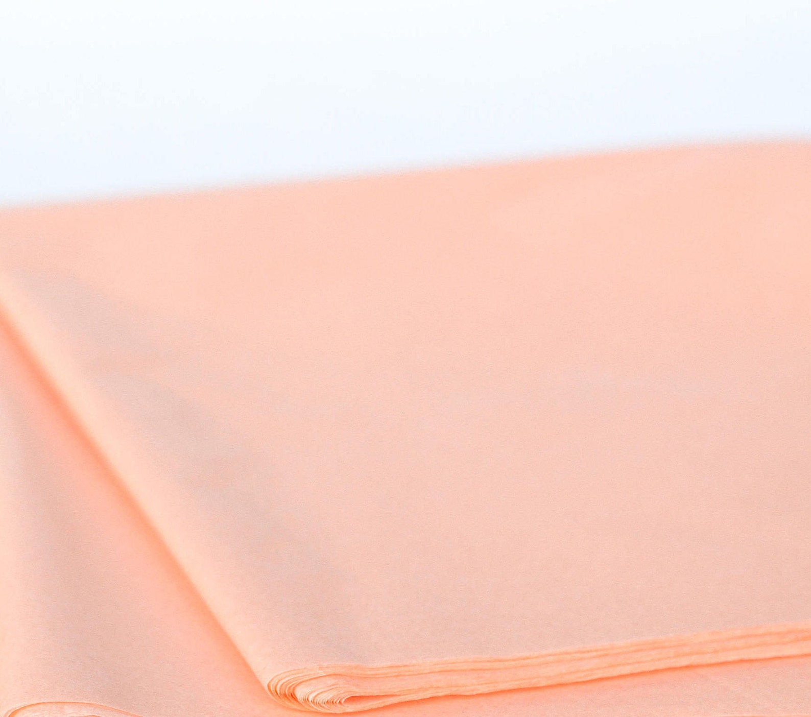 Peach Tissue Paper Large Sheets Wrapping Paper Gift Etsy