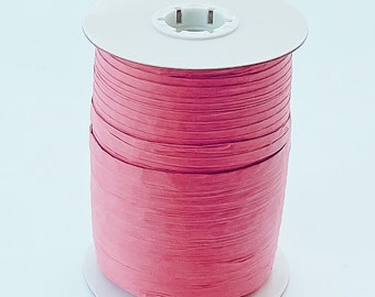 Raffia, Quality Paper Ribbon, Gift Wrapping and Packaging, Craft Supply, 100 Yards Spool