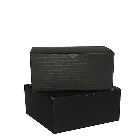 Boxes for Gifts 8 X 8 X 3.5 Black Proposal Boxes With - Etsy