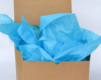 Turquoise Tissue Paper – 48 Sheets, 20x30 Inches, Premium Quality For Gift Wrapping & Crafts - View #7