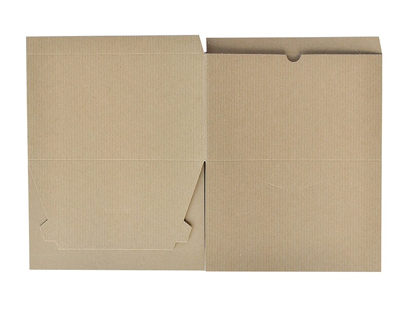 large brown gift box with lid