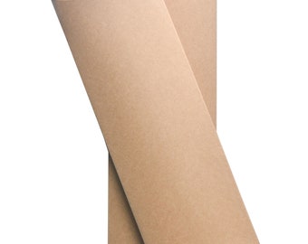 Large Kraft Pillow Boxes: Eco-Friendly Gift Packaging (12" x 4.75" x 1.25")