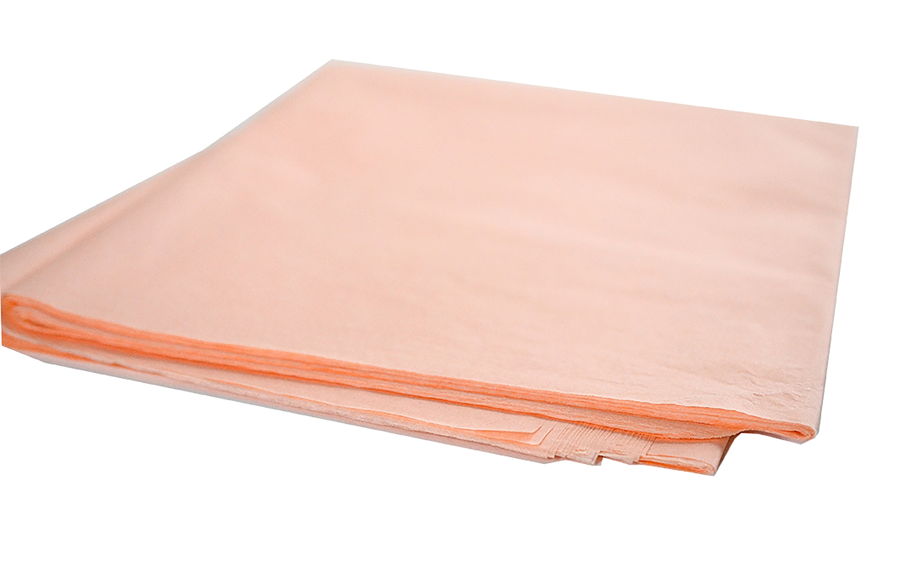 Peach Tissue Paper Large Sheets Wrapping Paper Gift Etsy