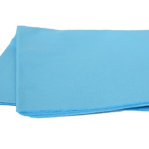 Turquoise Tissue Paper: 24 Large Sheets, Gift Wrapping