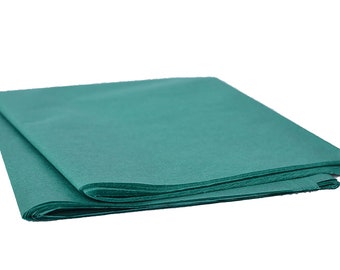 Teal Tissue Paper Sheets: Large Folded Gift Wrapping, Craft Supply
