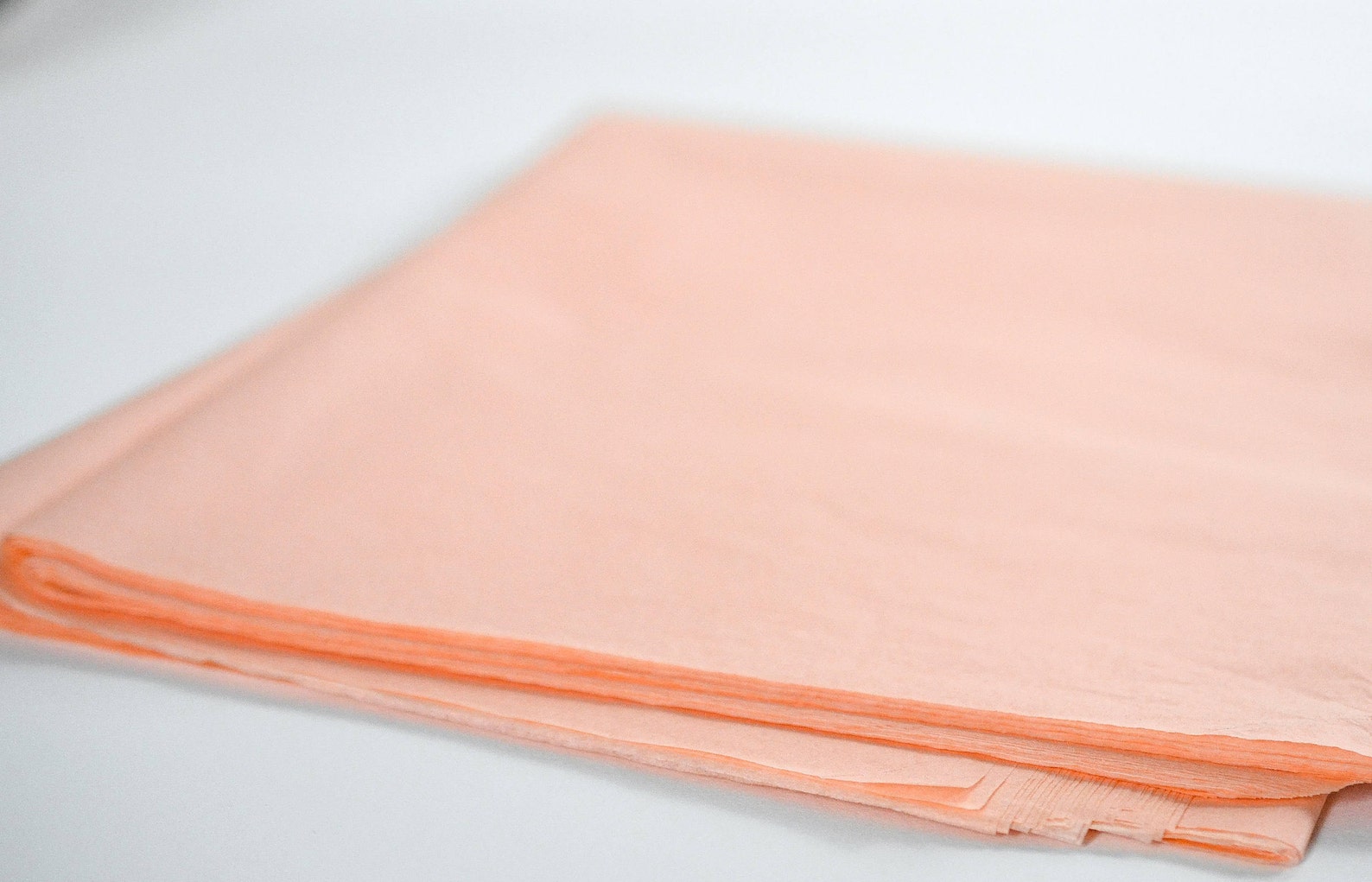 Peach Tissue Paper Large Sheets Wrapping Paper Gift Etsy