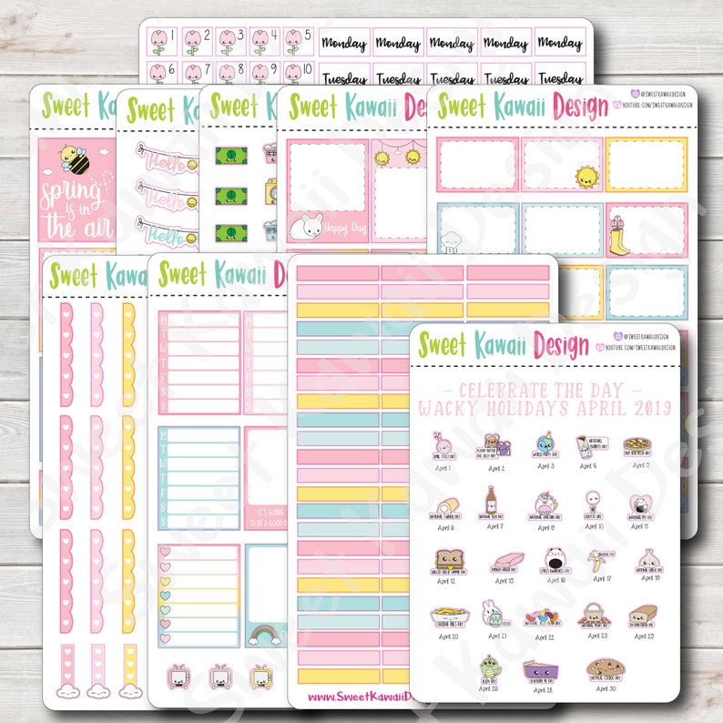 EC HORIZONTAL Kawaii April 2019 Kit