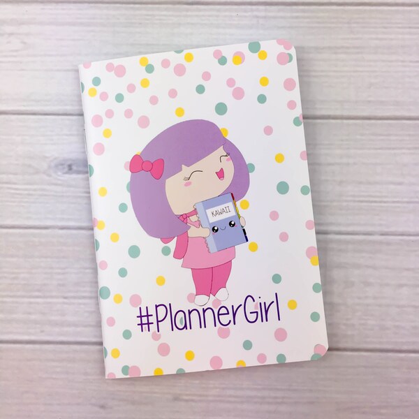 Kawaii Planner Girl Pocket Notebook