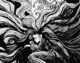 Wolf Dreams - Art Print