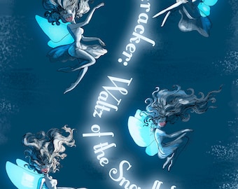 Waltz of the Snowflakes - Nutcracker Ballet Art Print