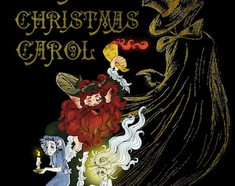 Un chant de Noël - Mini-impression de carte postale