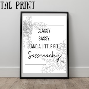 Digital Print - Sassenachy - Outlander