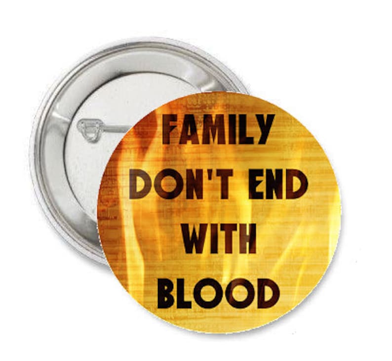Family Don't End In Blood Quote Supernatural Quote Family Don't End With Blood | Etsy