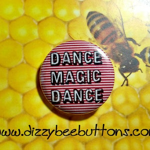 Labyrinth Movie Inspired Toby Design - Pinback Button - Magnet - Keychain - The Babe with the Power - King Jareth - David Bowie -