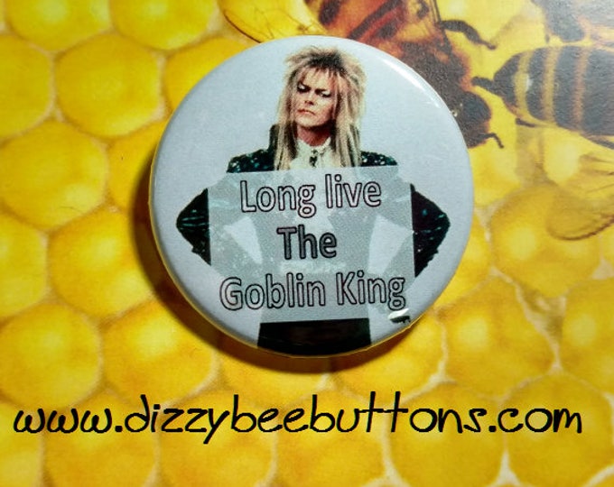 Labyrinth I Wish the Goblins Would Take Me Away 1.25 Etsy