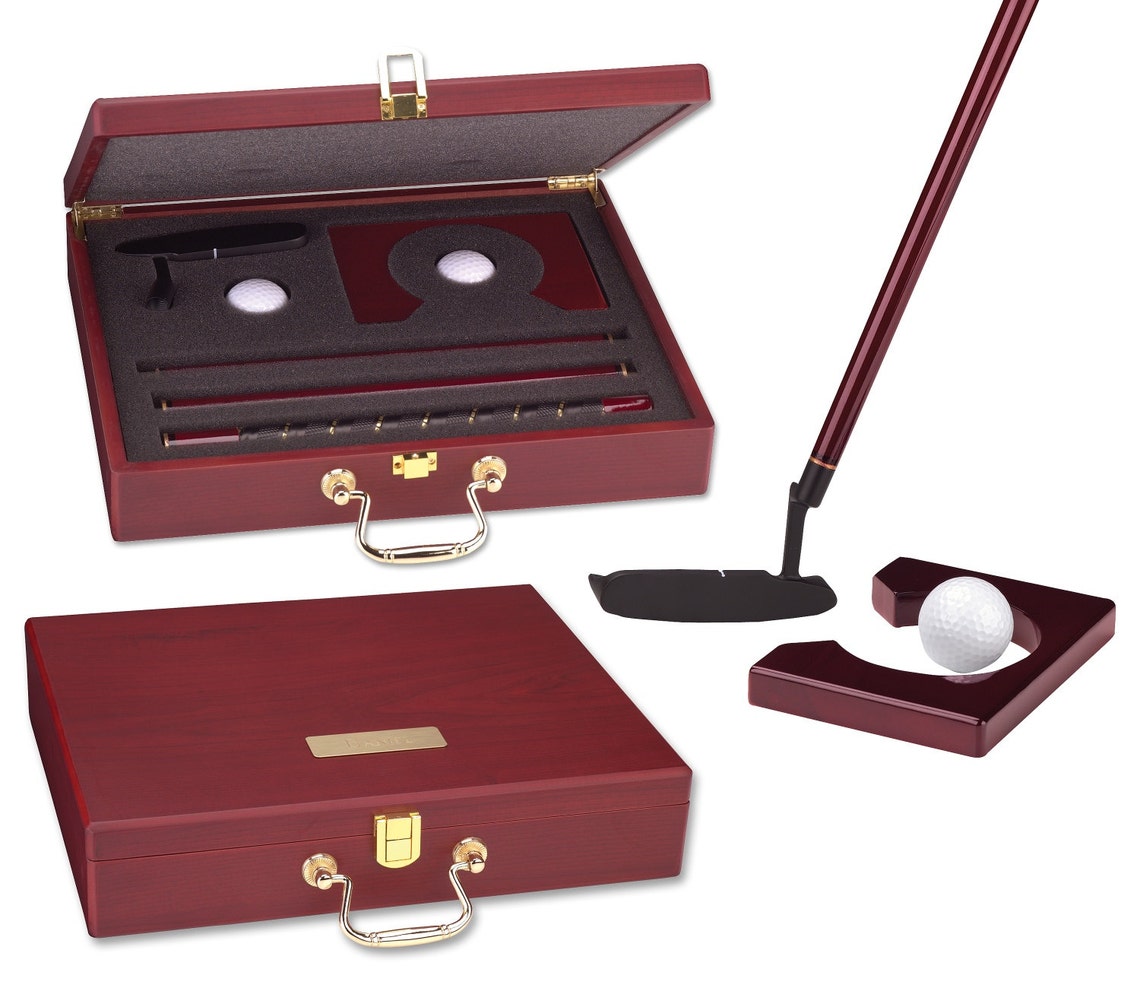 Golf Gift Set Personalized Office Golf Set Executive Golf Etsy