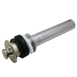 Lift and Turn Bathroom Drain in Brushed Nickel 1.5&quot;- DR300BN