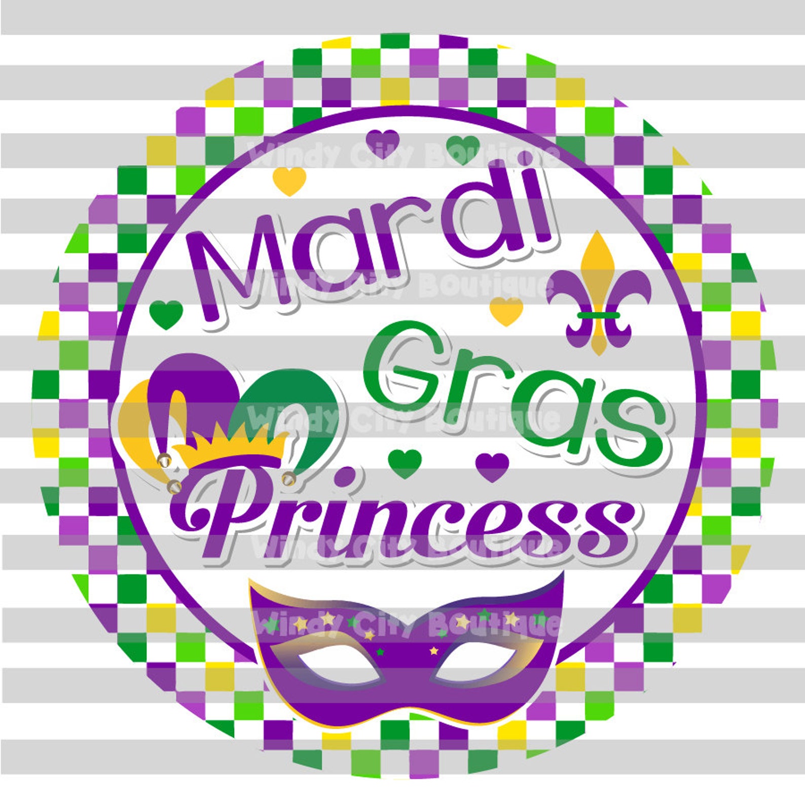 mardi gras bottle brush trees