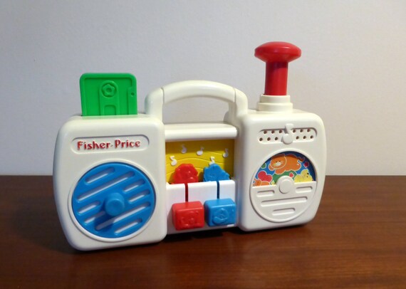 fisher price boombox
