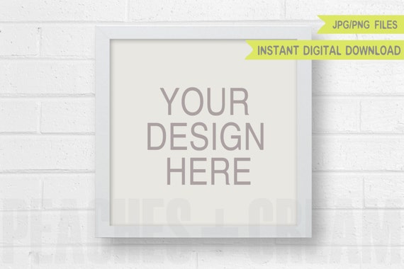Digital Square Frame White Frame Mockup Square Frame Mockup Digital Square Frame White Frame Mockup Square Frame Mockup