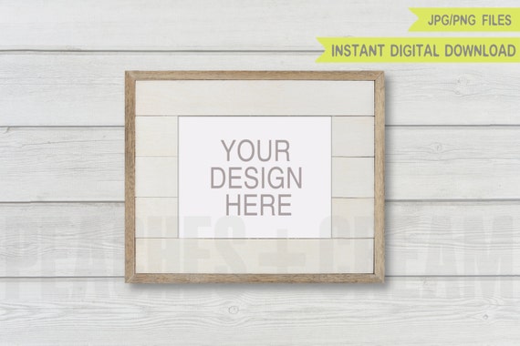 8x10 Wood Frame Mockup Digital Download Frame Horizontal Frame 8x10 Wood Frame Mockup Digital Download Frame Horizontal Frame