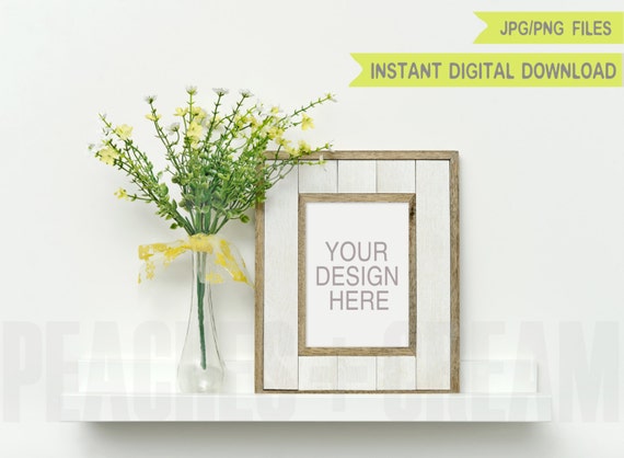 Instant Download Frame Wood Frame Mockup Frame Stock Photography Instant Download Frame Wood Frame Mockup Frame Stock Photography