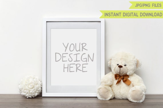 Digital Download Frame Nursery Mockup 8x10 Frame Mockup Art Digital Download Frame Nursery Mockup 8x10 Frame Mockup Art