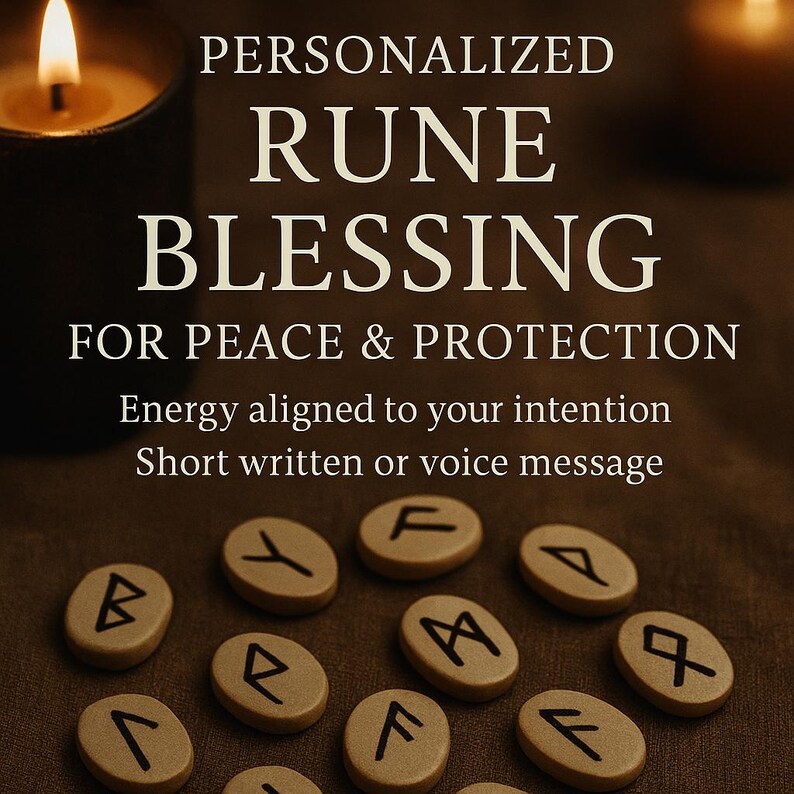 Message Runes Personalized Rune Blessing – for Protection, Clarity, and Renewal - Etsy