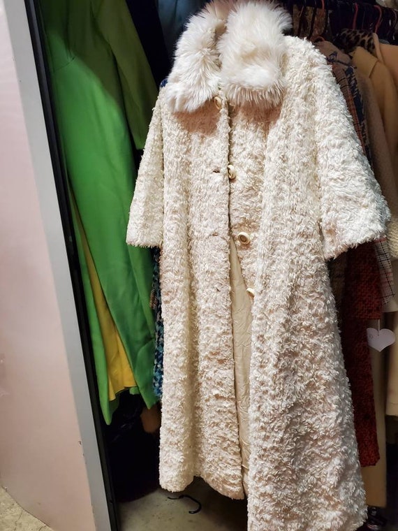 1960s ivory coat