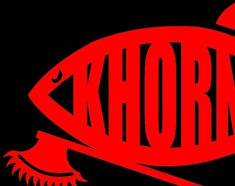 Chaos Khorne Fish decal now without it's head piece