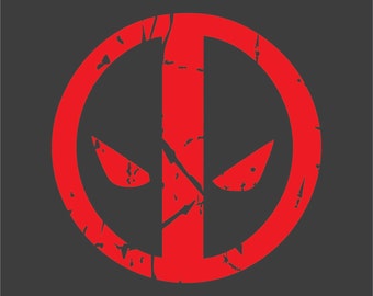 Decalcomania di Deadpool in difficoltà
