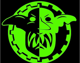 Decalcomania Adeptus Grot-Canicus (senza scritte)