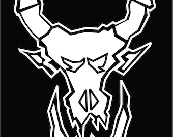 Adesivo in vinile Ork Bully Goth