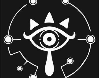 Decal shiekah simbolo