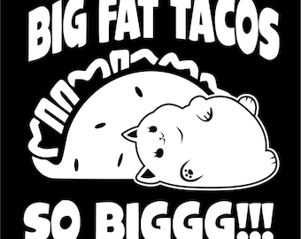 Adesivo Taco Cat ispirato a FFXIV