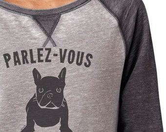 Je t'aime Sweater tell Her you Love Her Heart Sweater Gift for a loved one Heart Sweatshirt Christmas Gifts Heart Shirt French Bulldog